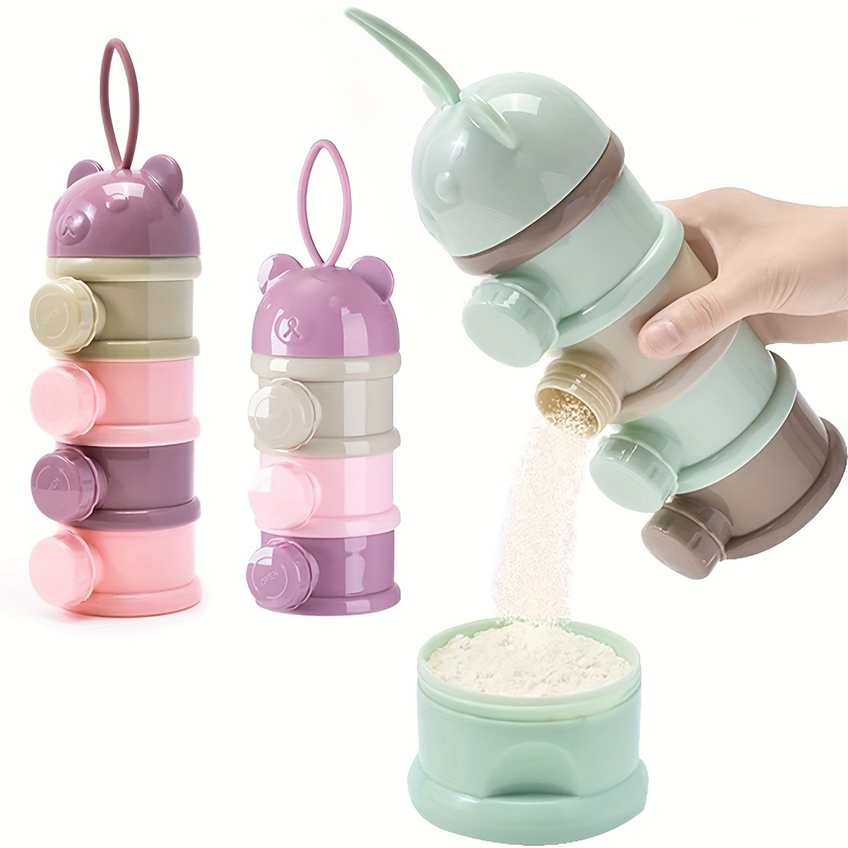 Baby Food Dispenser - Récipient de lait en poudre pour