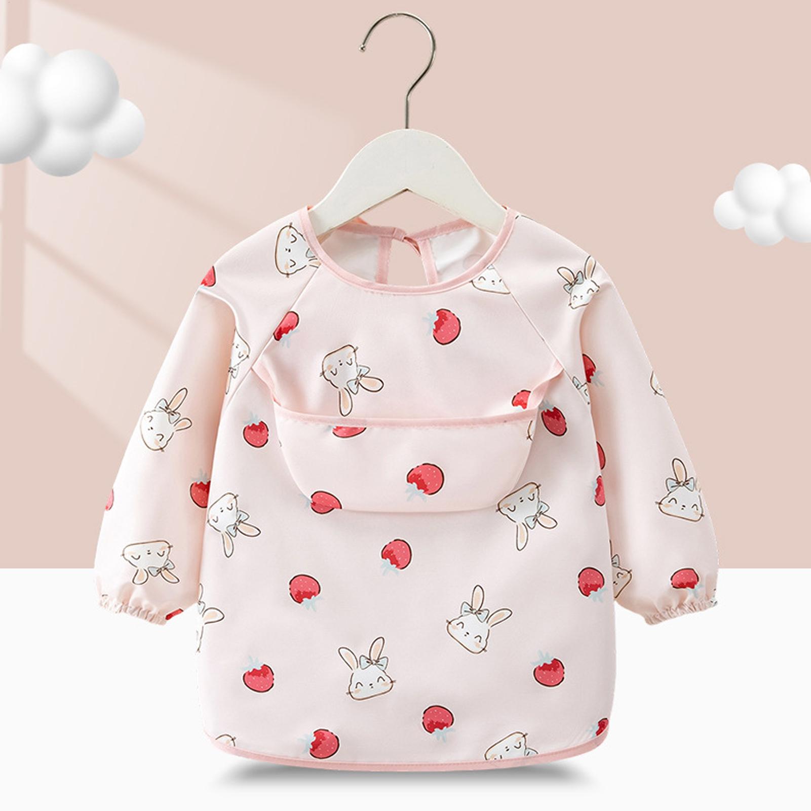 Baby Food Restaurant - Bavoir imperméable réutilisable à manches longues