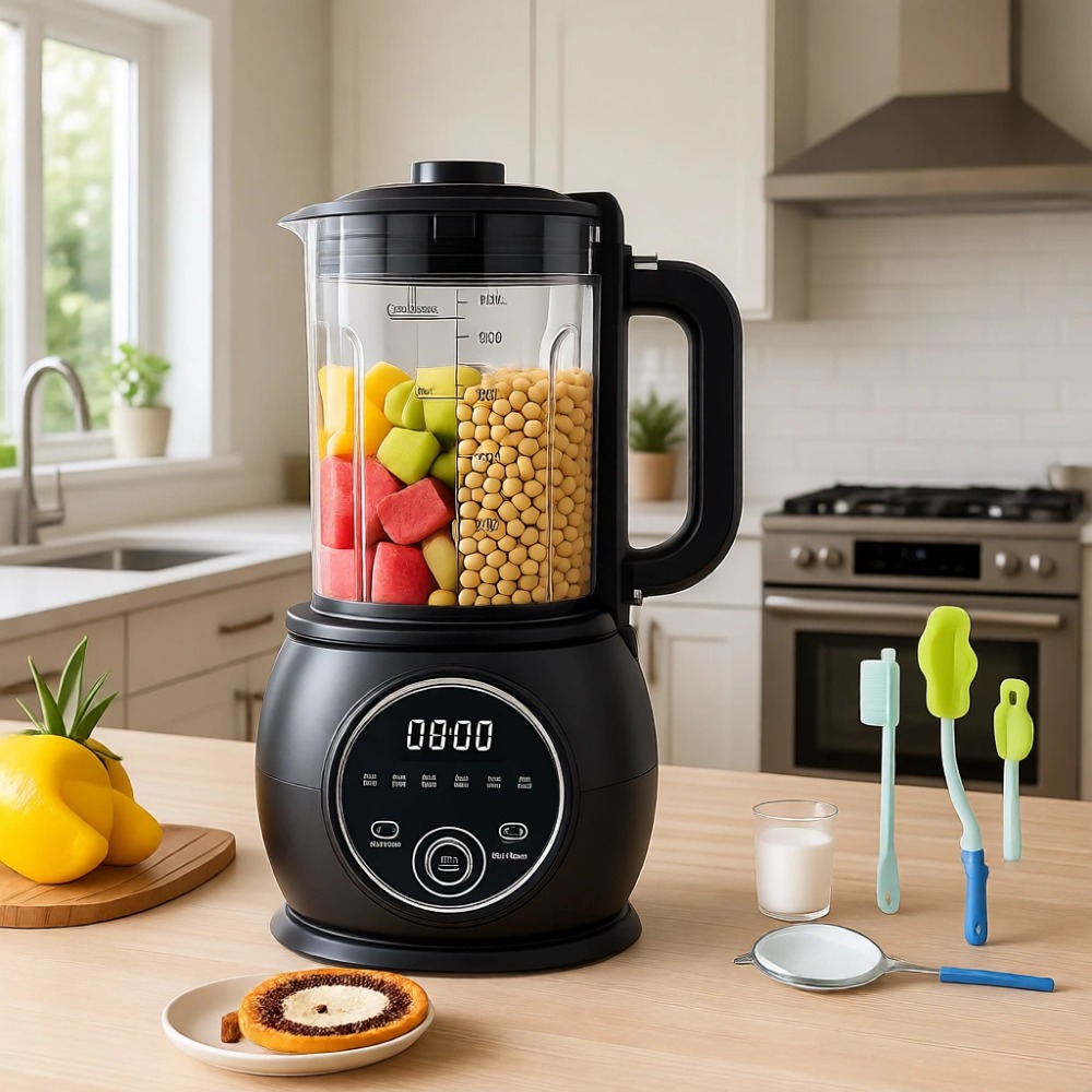 Baby Food Oats - Mixeur Chauffant 10-en-1 pour Lait Végétal