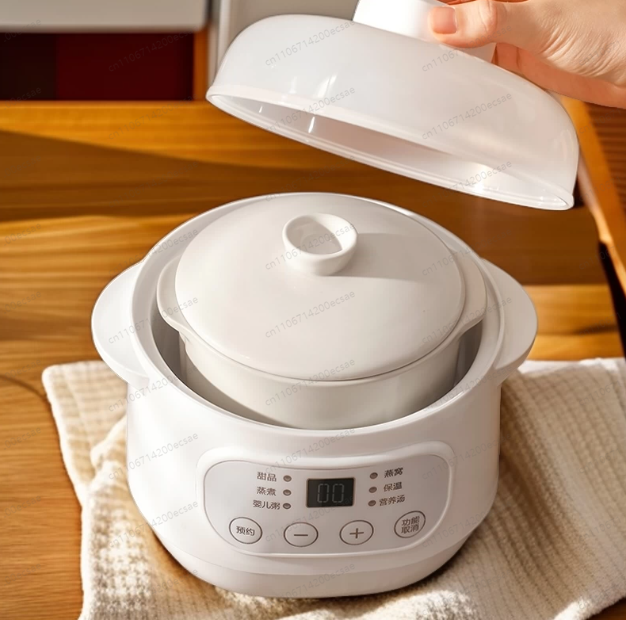 Baby Food Maker Baby Safe - Mijoteuse Électrique en Céramique pour Bébé,
