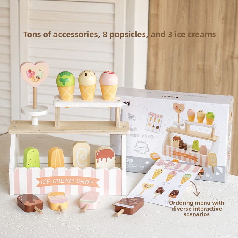 Baby Food Restaurant - Jouet pour enfants, puzzle en bois,