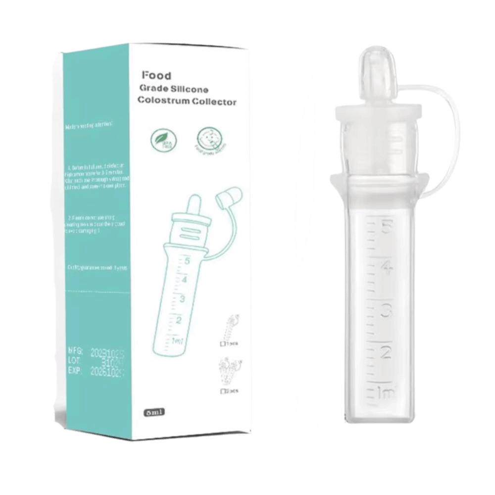 Baby Food Essentials - Colostrum collecteur réutilisable 6ml, facile à