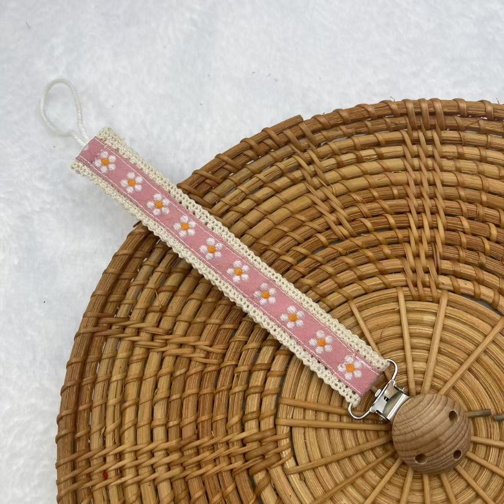 Baby Food Pacifier - Chaîne de sucette en bois pour