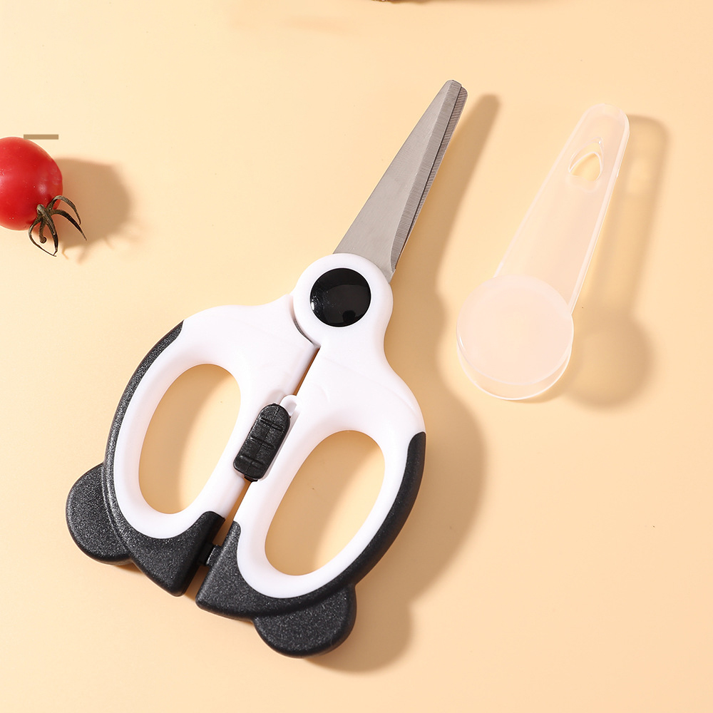 Baby Food Scissors - Ciseaux de sécurité pour enfants, ciseaux