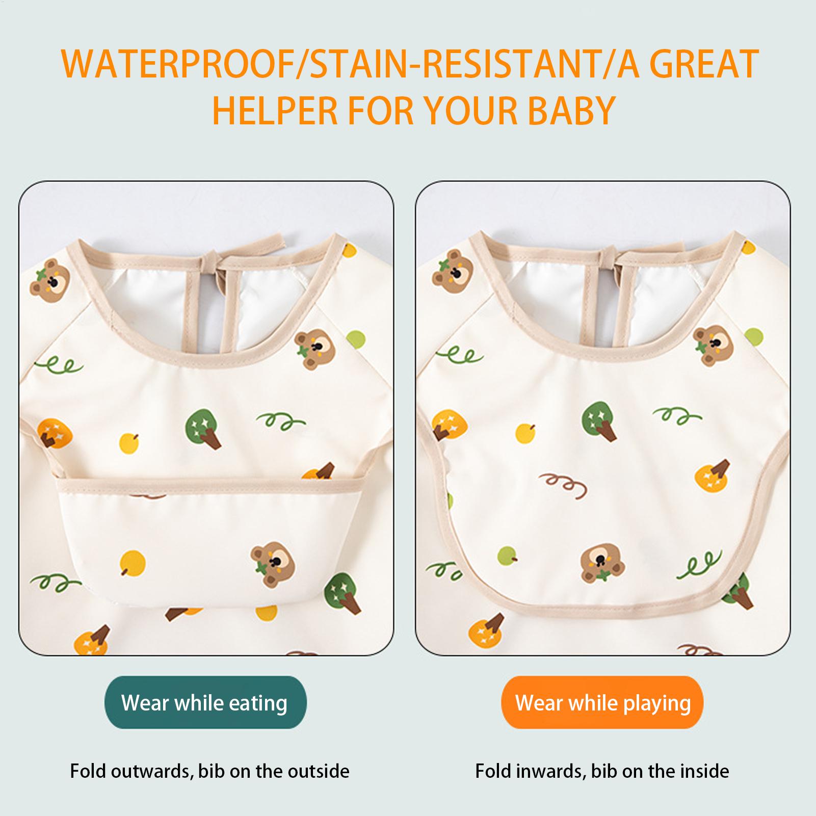 Baby Food Restaurant - Bavoir pour enfant, doux, réglable, avec