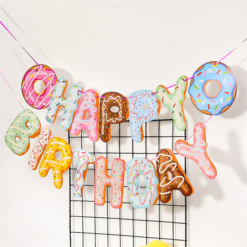 Bannière Joyeux Anniversaire D - Baby Food Dessert avis et prix