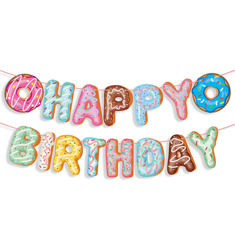 Bannière Joyeux Anniversaire D - Baby Food Dessert avis et prix