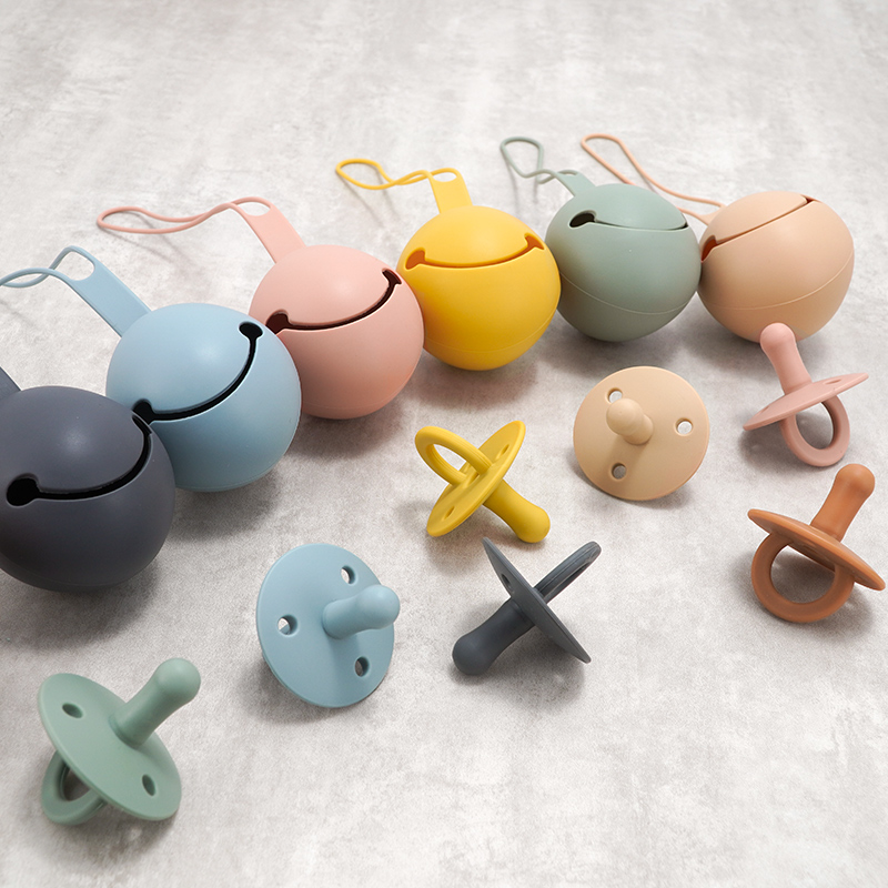 Étui en silicone pour nouveau- - Baby Food Pacifier avis et prix