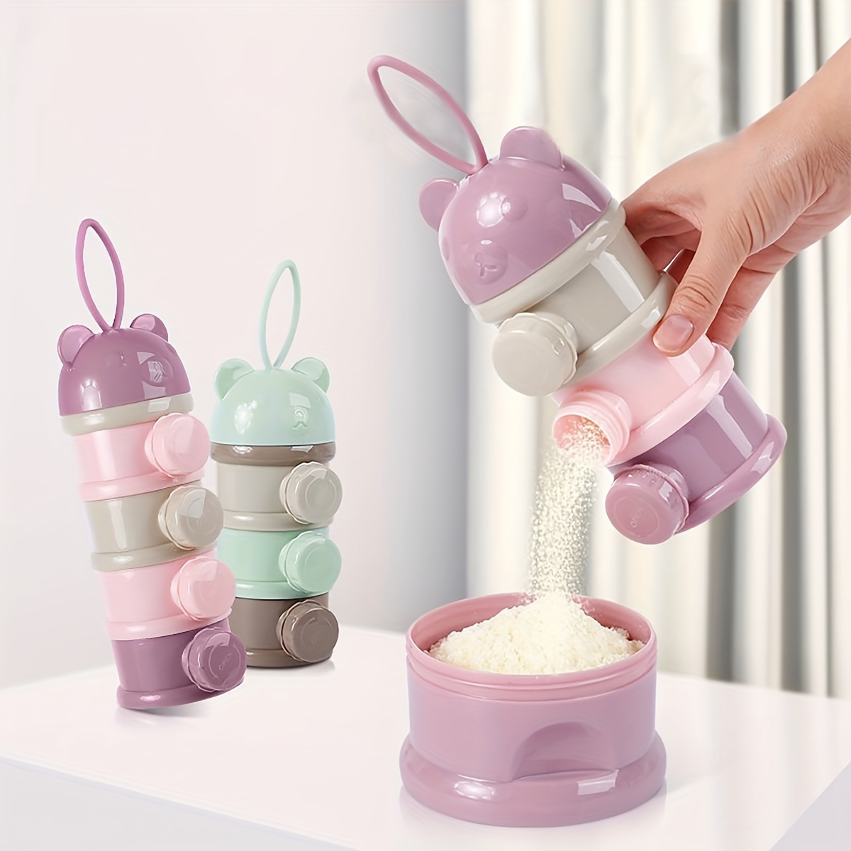 Récipient de lait en poudre po - Baby Food Dispenser avis et prix