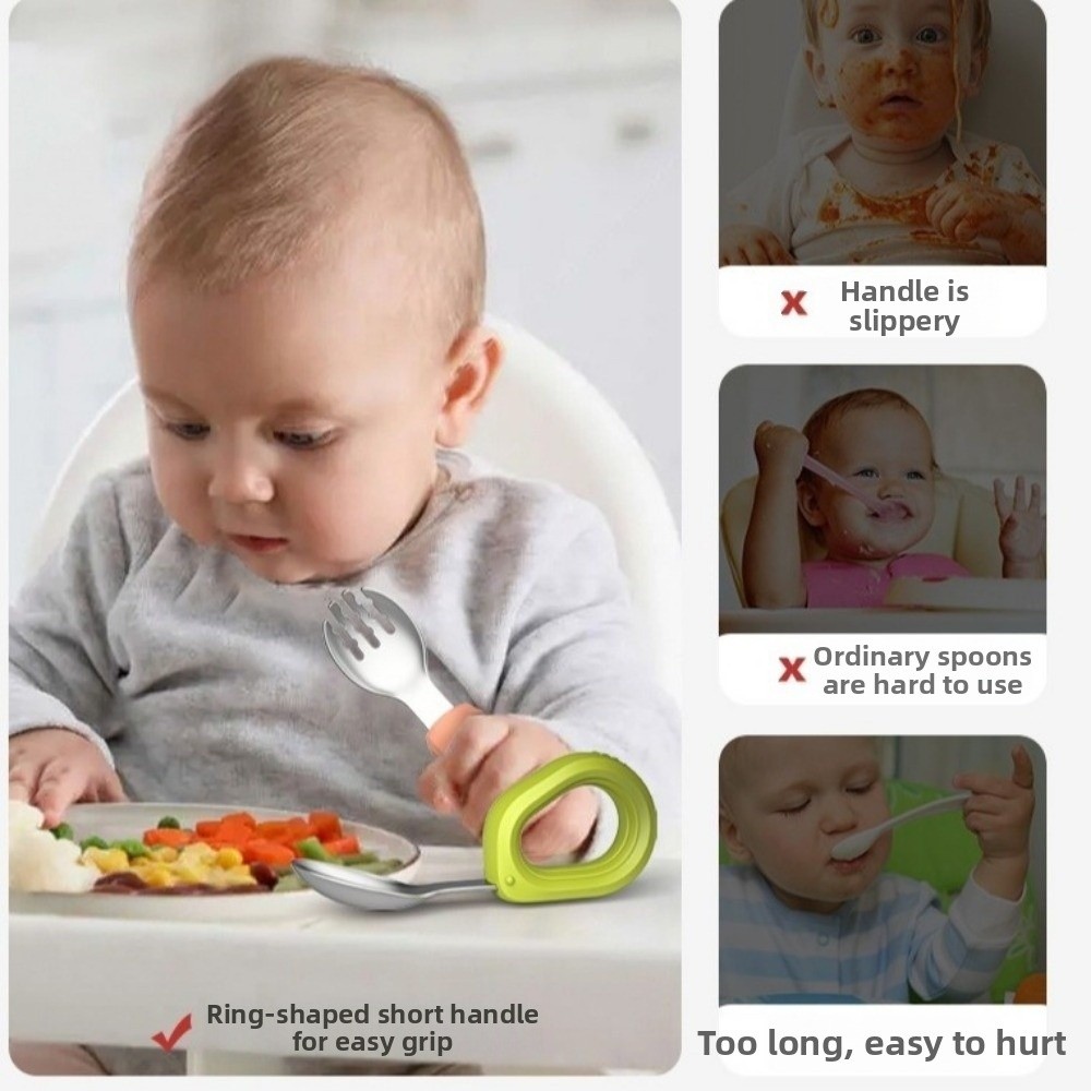 Ensemble de cuillères en Silic - Self Feed Spoon avis et prix