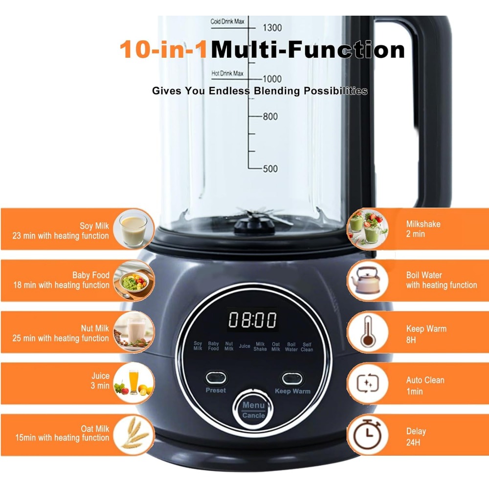 Mixeur Chauffant 10-en-1 pour  - Baby Food Oats avis et prix