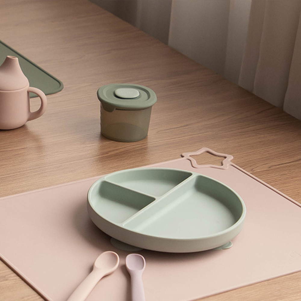 Napperon Simple en Silicone, 1 - Baby Food Restaurant avis et prix