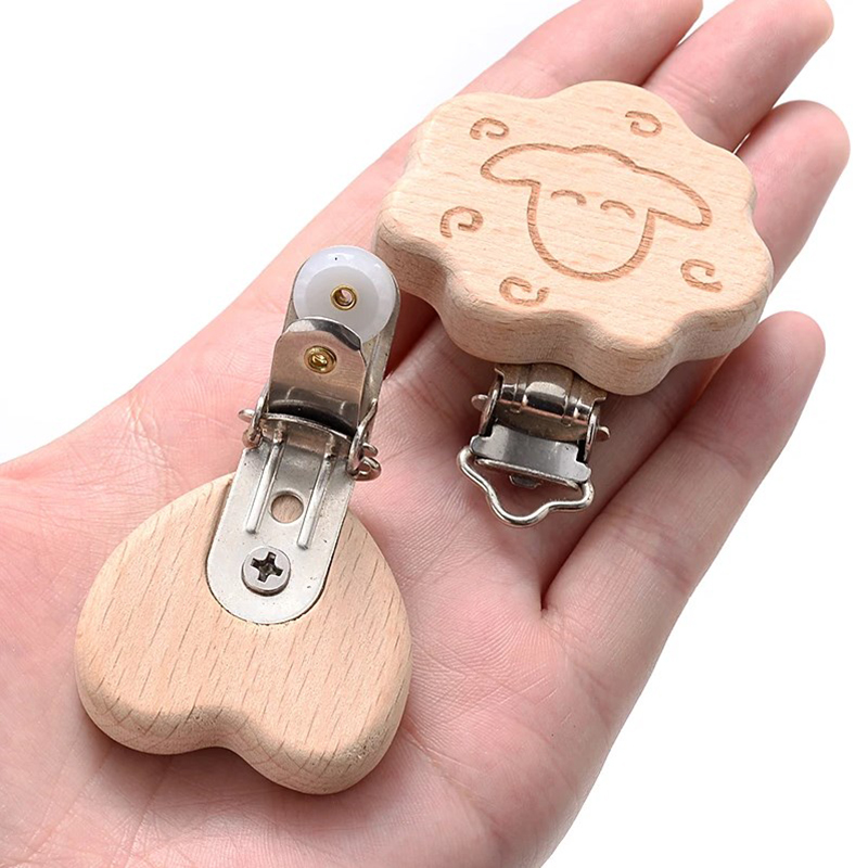 Attache-sucette en bois de qua - Baby Food Pacifier avis et prix