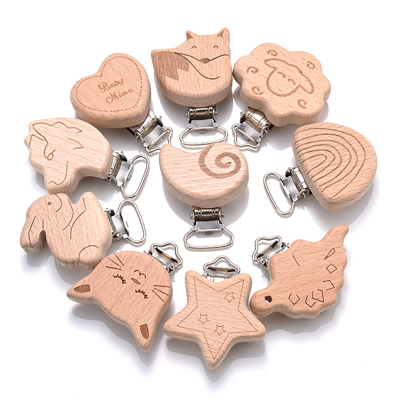 Attache-sucette en bois de qua - Baby Food Pacifier avis et prix